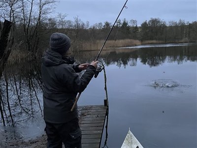 Gedde på krogen!