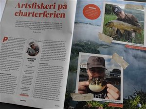 Artsfiskeri på charterferien i Sportsfiskeren.