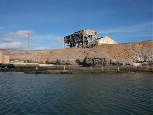 Havnen i Pedra de Lume.